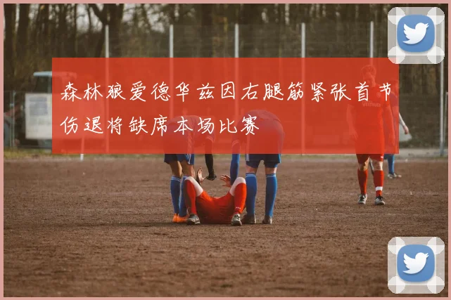 森林狼爱德华兹因右腿筋紧张首节伤退将缺席本场比赛